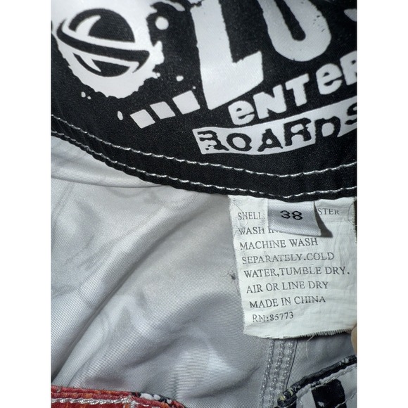 Lost Enterprises Board Shorts Swim‎ Mens 38 Flowers Swimsuit Naked Women Surf - Picture 3 of 9